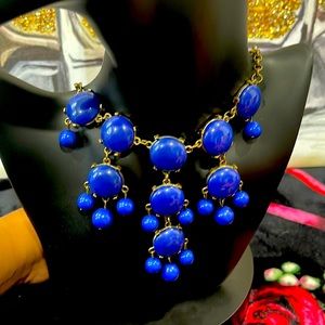 Royal blue necklace